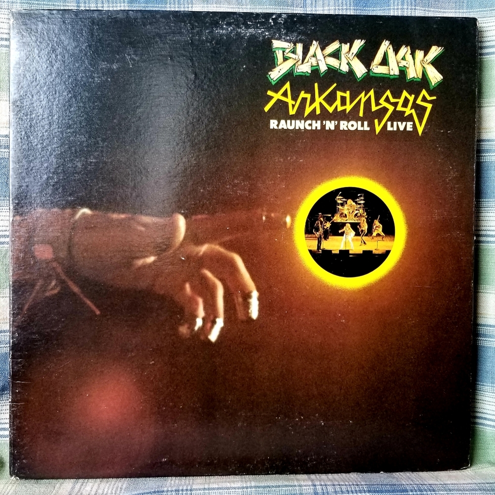 Black Oak Arkansas- Raunch & Roll Live Record Lp